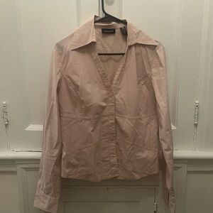 90s Ideology Blush Pink Buttondown
